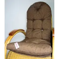 Rattani Auflage/Polster für Schaukelstuhl, Liegestuhl, Ersatzpolster Gr. 130 x 50 x 12 cm, Stoff Nuevo Loneta - EU