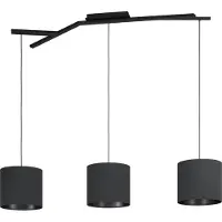 Eglo Pendelleuchte Balnario, 3 flammige Hängelampe Vintage, Industrial, Modern, Hängeleuchte, Esstischlampe, Wohnzimmerlampe hängend mit E27