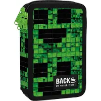 BackUp Dreifach-Federmäppchen mit Zubehör, für Jungen, Game Green, , Derform