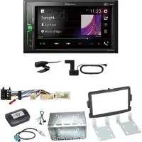 Pioneer DMH-A3300DAB USB DAB+ Digitalradio Einbauset für Renault Captur Master