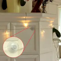 SATISFIRE Lichterketten Saugnapf mit Kabelschlitz - 20mm - 20er Set - ideal für Fenster, Möbeln und Fliesen