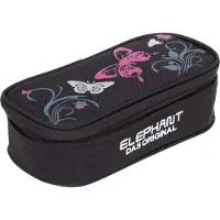 Elephant Mäppchen Box Large Hero Signature Federtasche Federmäppchen pencil case Butterfly Pink 12675
