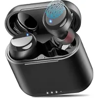 TOZO T6 True Wireless In-Ear Kopfhörer mit Bluetooth 5.3, Touch Control, Ladecase, IPX8 wasserdicht, 45h Laufzeit, Mikrofon