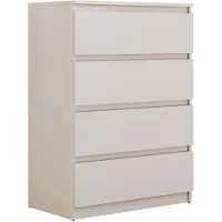 Lookway Moderne Kommode HANA M4 70, Kaschmir