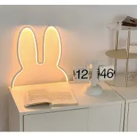 360Home USB-Stecker Kinder dekorative kreative Kaninchen Nachtlicht Weiß