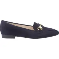 Gabor Slipper & Mokassin 1.302.16, Rauleder, Blau, Damen