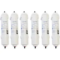 Allspares Wasserfilter (6 St.) für Kühlschrank geeignet für Samsung DA29-10105J