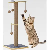 Markenlos Für Katzen - Kratzmöbel Für Erwachsene Hauskatzen Mit Möbelschutz,Spielzeug Möbelschoner Haustierzubehör Für Wohnungskatzen Wandschutz Tür Teppich