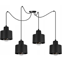 Light11 HOME Moderne Deckenhängelampe Schwarze Led-Lampe