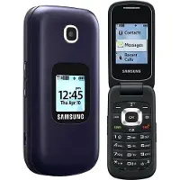 Nokia Samsung Gusto 3 SM-B311V Blau Dual Sim Kamera microSD Tasten Klapphandy mit Außendisplay Rot