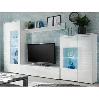 Preisbrecher Wohnwand TV-Wand Anbauwand Mediawand Schrankwand Wohnzimmerwand "New Jersey I"