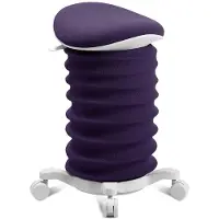 Topstar Sitness 4D mit Rollen dunkelblau papyrus ergonomischer Hocker
