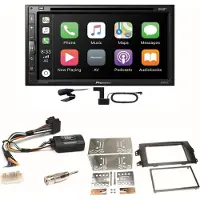 Pioneer AVH-Z5200DAB Android Auto Carplay Einbauset für Suzuki SX4 Fiat Sedici