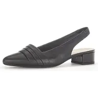 Gabor 21.521 Damenschuhe - Sling Pumps schwarz Elegant NEU