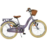 Volare Blossom Kinderfahrrad - Mädchen - 20 Zoll - Lila - Zwei Handbremsen