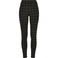 Urban Classics Leggings "Damen Ladies Check High Waist Leggings"