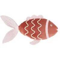 Möbel Kraft Dekokissen Fisch , orange , Maße (cm): B: 54 H: 29 T: 10.0