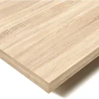 Pokar Tischplatte 2,5 cm Schreibtischplatte für Schreibtisch, Größe:120x60, Farbe:Eichen Sonoma