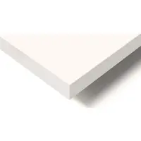 Pokar Tischplatte 2,5 cm Schreibtischplatte für Schreibtisch, Größe:120x80, Farbe:Weiß
