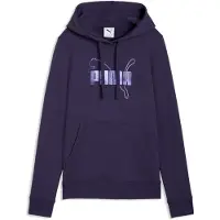 Puma Ess Logo Lab Metallic Kapuzenpullover