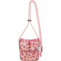 Fritzi aus Preußen Umhängetasche Donny Crossover Bag Canvas Leo Brick rosa