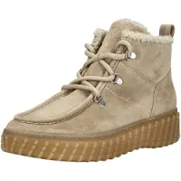 Paul green Schnürstiefelette "Stiefelette Veloursleder"