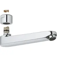 GROHE Euroeco Special / Grohtherm Ergomix Gussauslauf Ausladung 175 mm für Waschtischbatterie chrom - 13138000