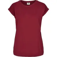 Urban Classics Kurzarmshirt "Damen Ladies Organic Extended Shoulder Tee" 1 Stk.