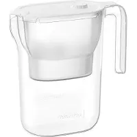 Waterdrop Wasserfilter Kanne Kühlschrank Wasserfilterkrug mit 3-Monats-Filter, 2,5 L, Reduziert Fluorid, Chlor, Mehr, Weiß (Ersatzfilter: WD-PF-01A)