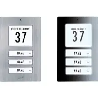 M-E Modern-Electronics m-e 41067 Klingelplatte beleuc