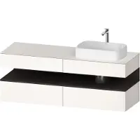 Duravit QA4778080840010 QAT KWTU WH Ek. 1600x550x600 Wß Smt