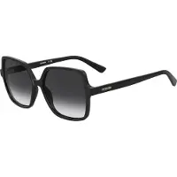 Moschino Love MOL102/S BLACK/DARK GREY SHADED 57/15/140 Damenbrillen Sonnenbrillen