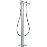 Hansgrohe AXOR Citterio Wannenmischer, freistehend, inklusive Zubehör, Ausladung 200mm, 39440000, Farbe: Chrom