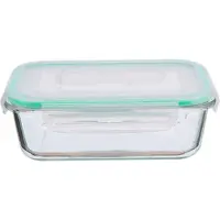 Castey Lunchbox C-ABO1040 Durchsichtig Borosilikatglas rechteckig 1040 ml