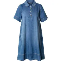 MSCH Copenhagen Damen Kleider Mschturo Alena 2/4 Dress - Blauw - Größe M