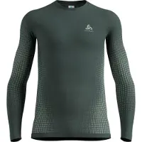 Odlo Herren Unterhemd BL TOP Crew neck l/s PERFORMAN