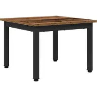 vidaXL Couchtisch Altholz 50 x 50 x 36 cm Holzwerkstoff