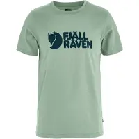 Fjällräven T-Shirt Logo Herren Misty Green-S