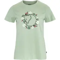 Fjällräven T-Shirt Fjällblomster Fox Damen Soft Jade-XS