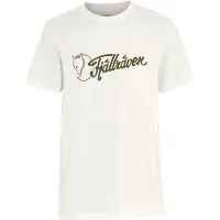 Fjällräven Archive Logo T-Shirt in weiß, Größe M