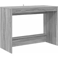 vidaXL Bett-Schreibtisch Sonoma-Grau Holzwerkstoff 100 x 45 x 75 cm