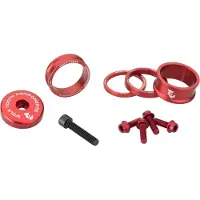 Wolf Tooth Anodized Bling Kit, red