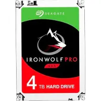 Seagate IronWolf Pro ST4000NE001, 4 TB, 7200 RPM, 256 MB, 3.5", Serial ATA III
