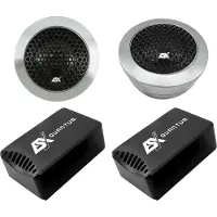 ESX 25 mm (1") Gewebe-Neodym-Hochtöner, 125 W, 4 Ohm, 3300 - 25000 Hz, 2 cm, 2,5 cm, 4,7 cm
