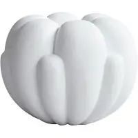 101 Copenhagen Bloom Vase, weiß, Höhe 18cm, Keramik - , Weiß, Keramik