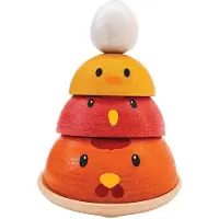 Plantoys Holzspielzeug Hühner-Nestbau