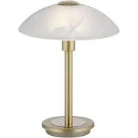 Paul Neuhaus Tischlampe Enova, dimmbar, messing / gold, für Wohn- / Esszimmer, Metall, Tischlampe