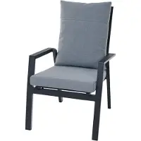 Siena Garden Valencia Comfort Gartensessel Aluminium inkl. Kissen