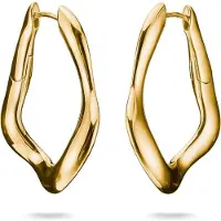 Thomas Sabo Creolen gross Natural Beauty vergoldet