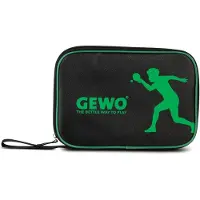 GEWO Tischtennisschlägerhülle Nova schwarz/grün